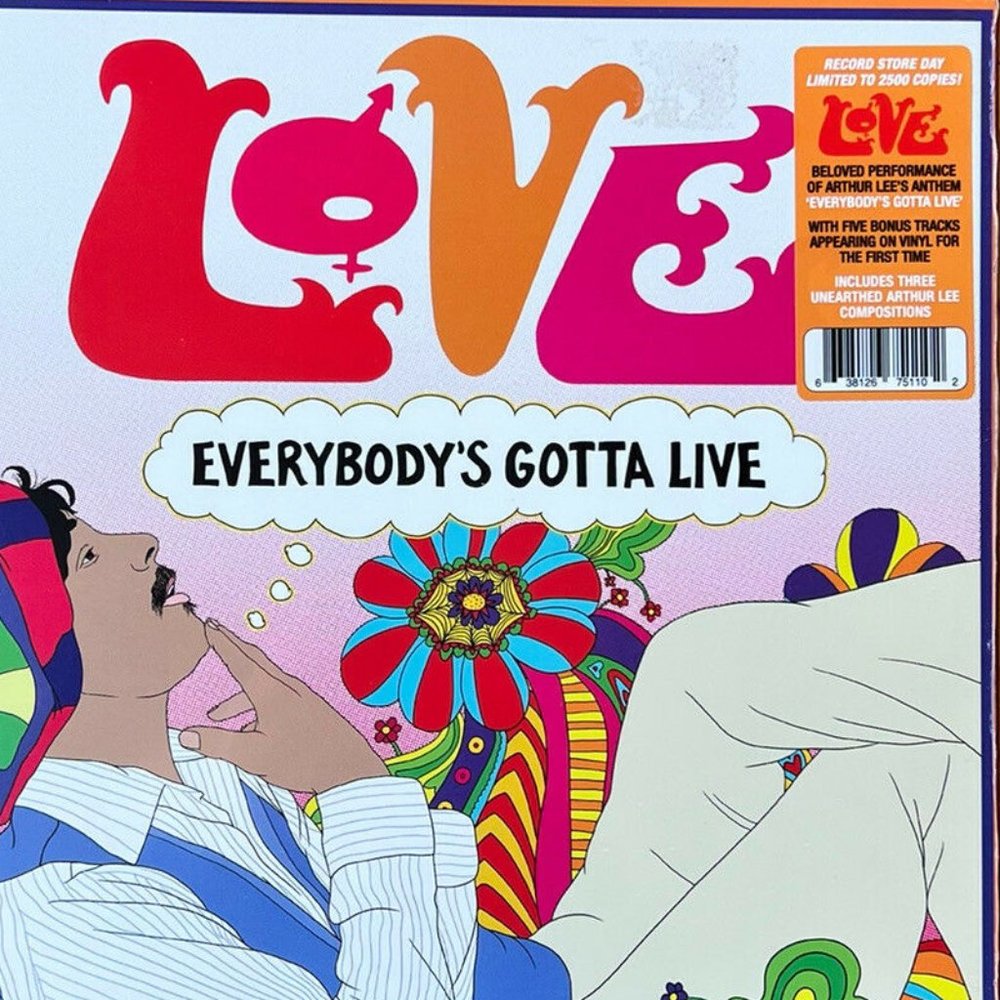 Love Everybody's Gotta Live LP ~ RSD 2021 ~ Ltd Ed of 2,500 ~ New/Sealed!